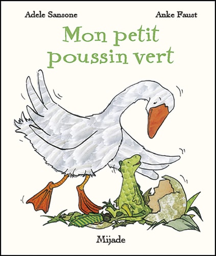 MON PETIT POUSSIN VERT, de Adele Sansone | portada del libro