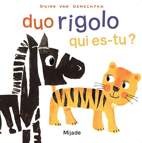 DUO RIGOLO QUI ES-TU, de Guido Van Genechten | portada del libro