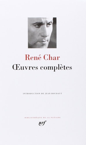 OEUVRES COMPLETES, de Rene Char | portada del libro