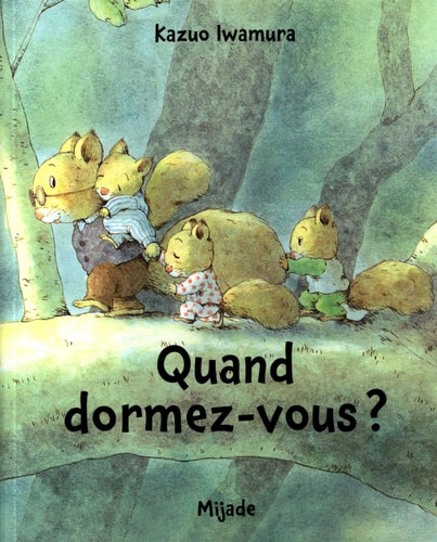 NIC NAC NOC QUAND DORMEZ-VOUS, de Kazuo Iwamura | portada del libro