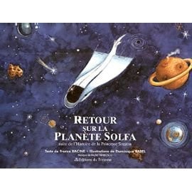 RETOUR SUR LA PLANETE SOLFA, de France Racine | portada del libro