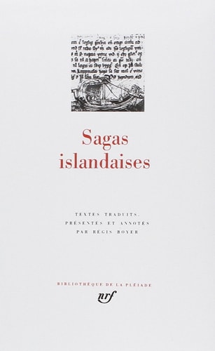 SAGAS ISLANDAISES, de Régis Boyer | portada del libro