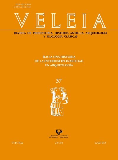 VELEIA 37 HACIA UNA HISTORIA DE LA INTERDISCIPLINARIEDAD, de AA.VV. | portada del libro
