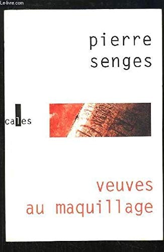 VEUVES AU MAQUILLAGE, de Pierre Senges | portada del libro