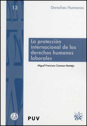 La protección internacional de los derechos humanos laborales, de Canessa Montejo | portada del libro