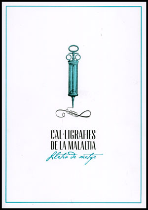 Cal·ligrafies de la malaltia, de Varios autores | portada del libro