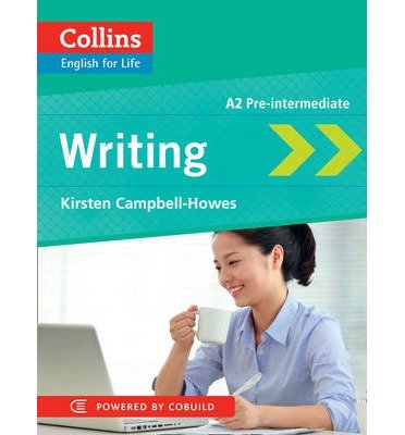 COLLINS ENGLISH FOR LIFE:WRITING A2, de Varios autores | portada del libro