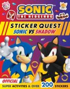 Sonic the Hedgehog Sticker Quest: Sonic vs Shadow, de SONIC THE HEDGEHOG | portada del libro