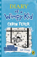 DIARY OF A WIMPY KID CABIN FEVER, de Jeff Kinney | portada del libro