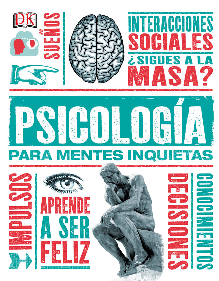Psicología para mentes inquietas, de Varios autores, | portada del libro