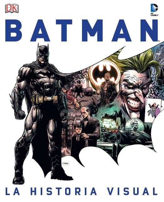 Batman: La historia visual, de DK | portada del libro