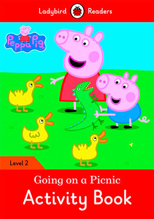 PEPPA PIG: GOING ON A PICNIC ACTIVITY BOOK (LB), de Team Ladybird Readers | portada del libro