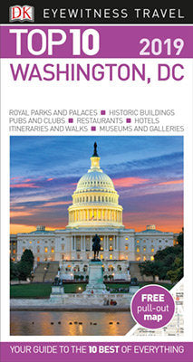 WASHINGTON DC TOP 10 EYEWITNESS TRAVEL GUIDES | portada del libro