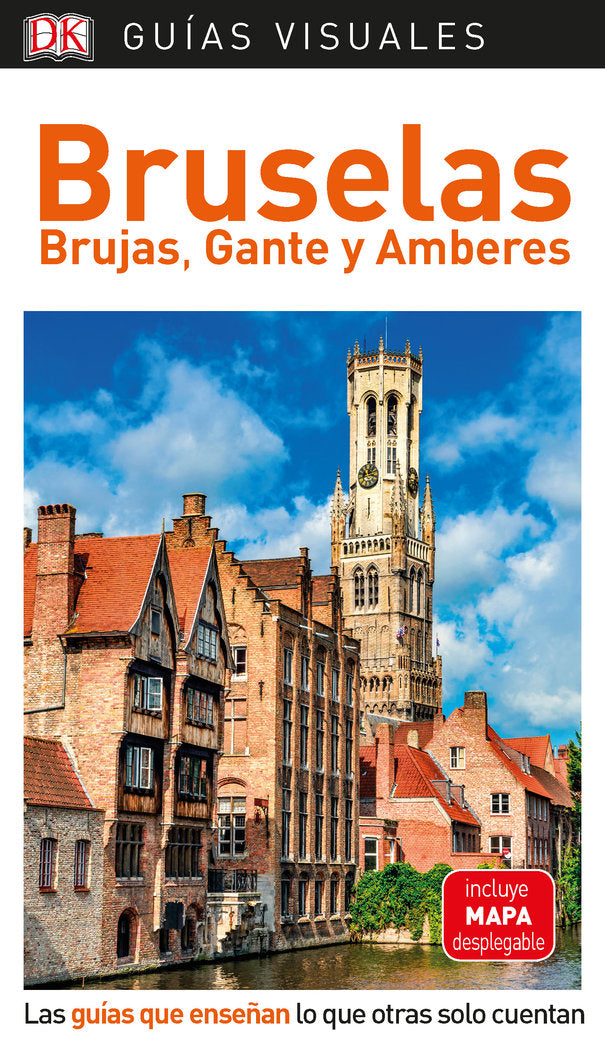 Guía Visual Bruselas, Brujas Gante y Amberes, de Varios autores | portada del libro
