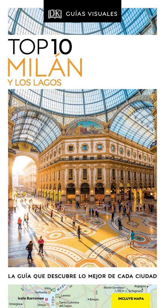 Guía Top 10 Milán y los lagos, de Varios autores, | portada del libro