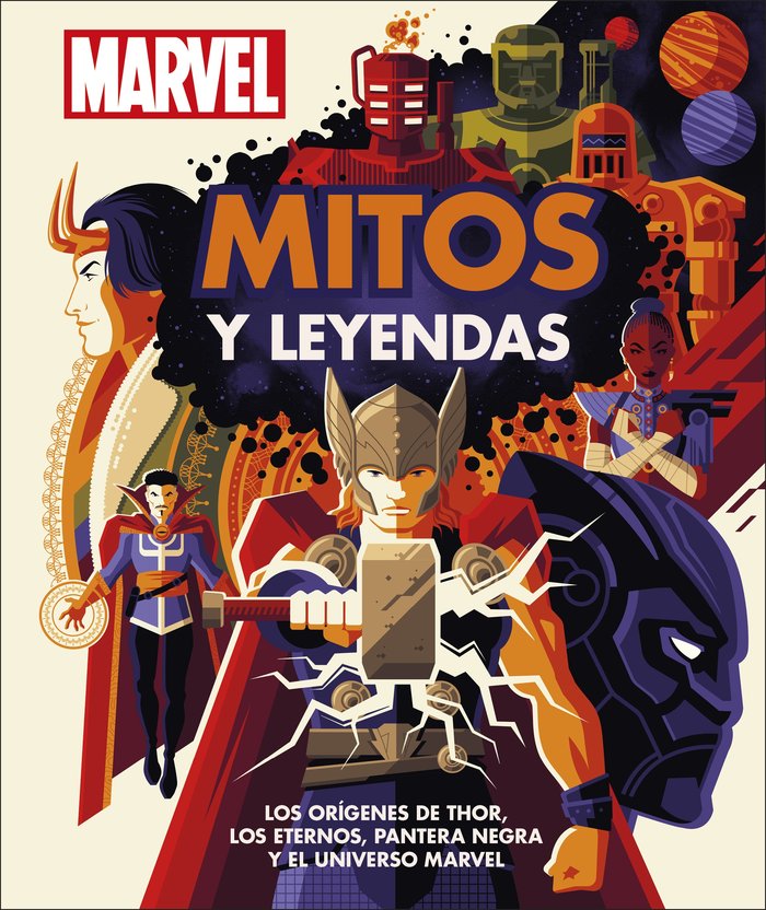 MARVEL MITOS Y LEYENDAS, de DK, | portada del libro