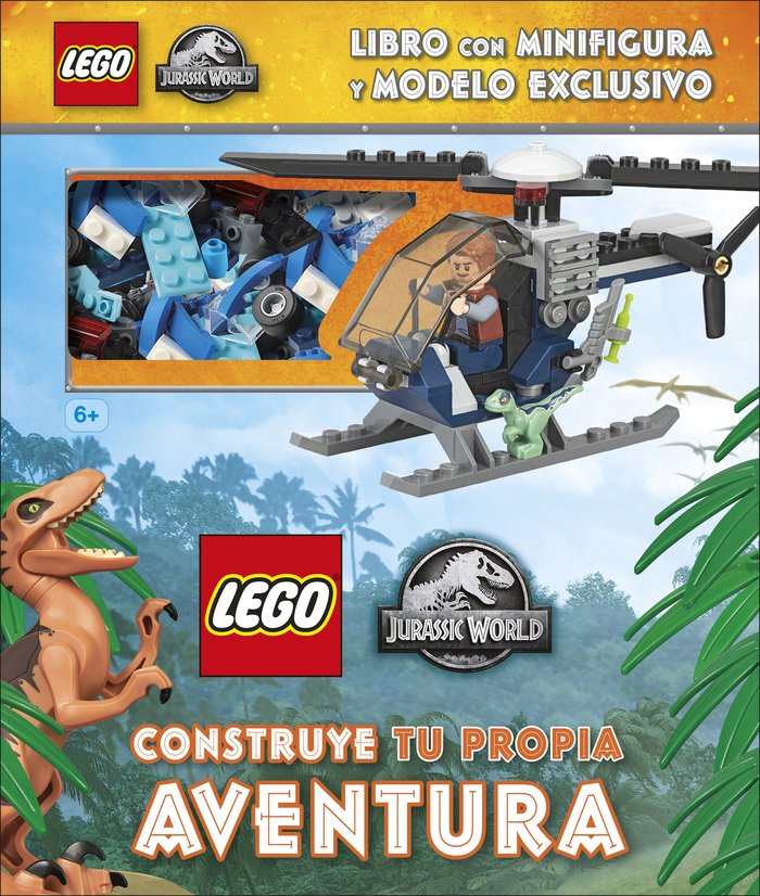 LEGO« JURASSIC WORLD . CONSTRUYE TU PROPIA AVENTURA, de DK | portada del libro