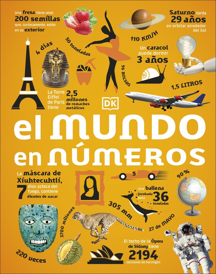 EL MUNDO EN NUMEROS, de DK | portada del libro