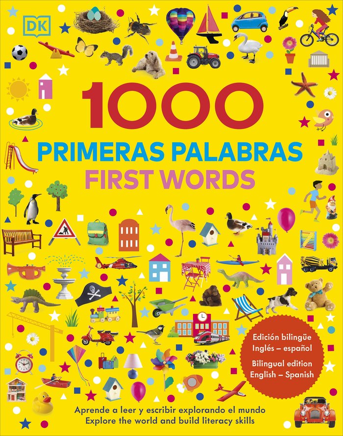1000 PRIMERAS PALABRAS FIST WORDS EDICION BILINGUE, de DK | portada del libro