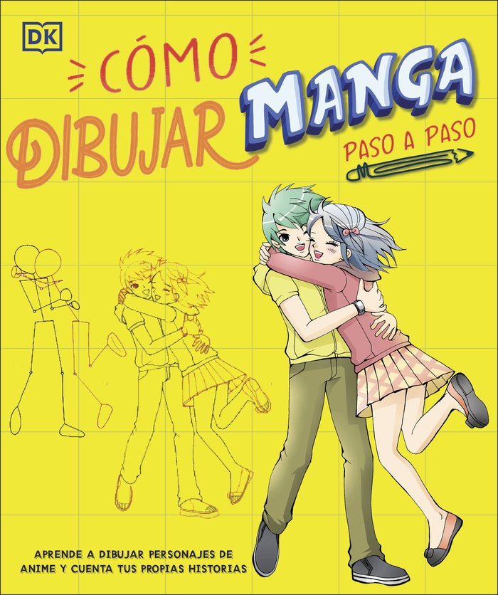 COMO DIBUJAR MANGA PASO A PASO, de DK | portada del libro