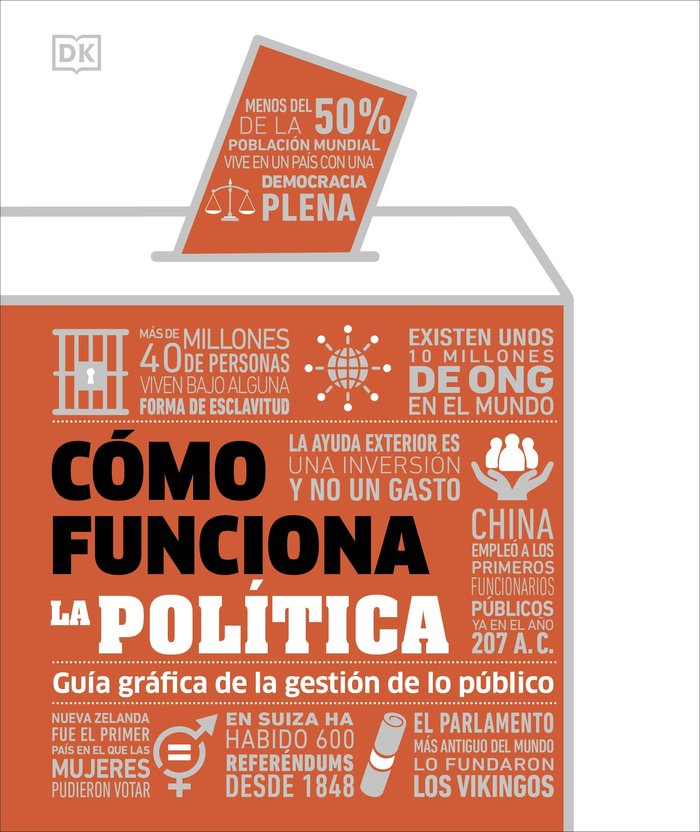 COMO FUNCIONA LA POLITICA, de DK | portada del libro