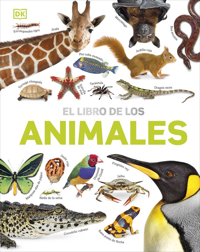 EL LIBRO DE LOS ANIMALES, de DK | portada del libro