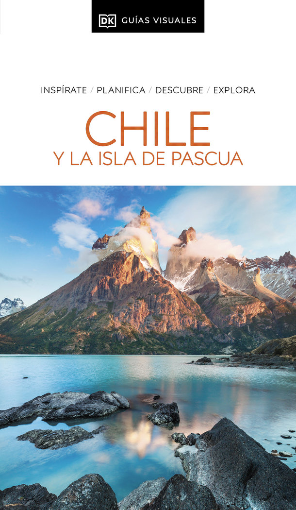 CHILE Y LA ISLA DE PASCUA GUIAS VISUALES, de DK | portada del libro