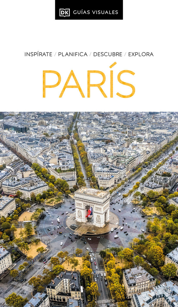 PARIS GUIAS VISUALES, de DK | portada del libro