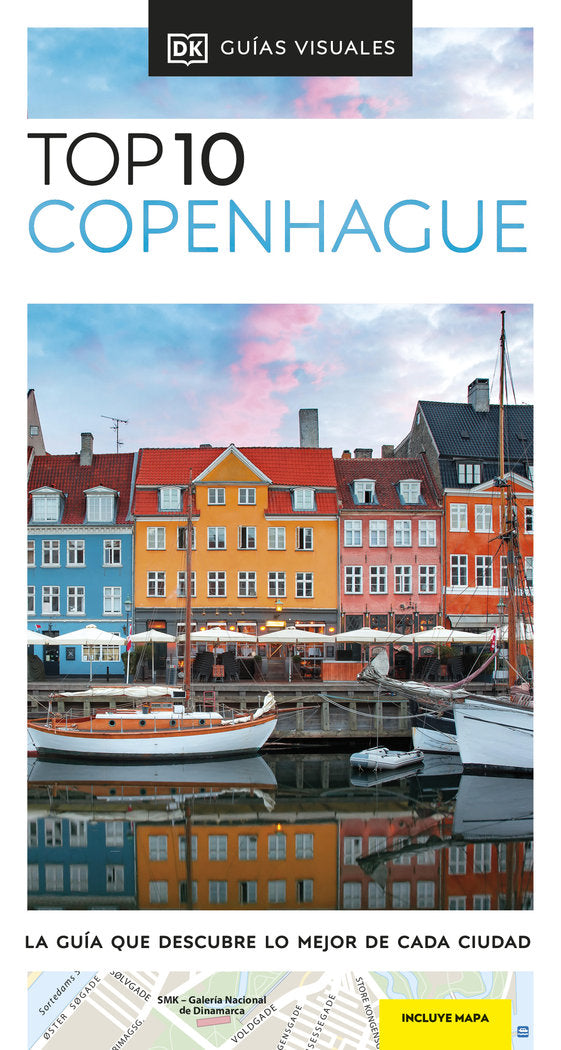 COPENHAGUE GUIAS VISUALES TOP 10, de DK | portada del libro