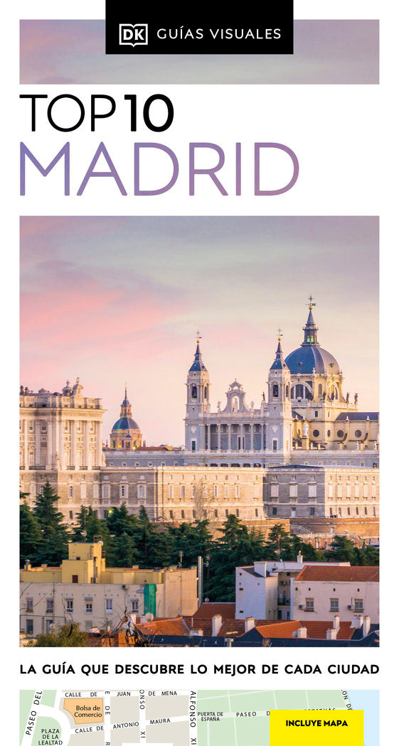 MADRID GUIAS VISUALES TOP 10, de DK | portada del libro