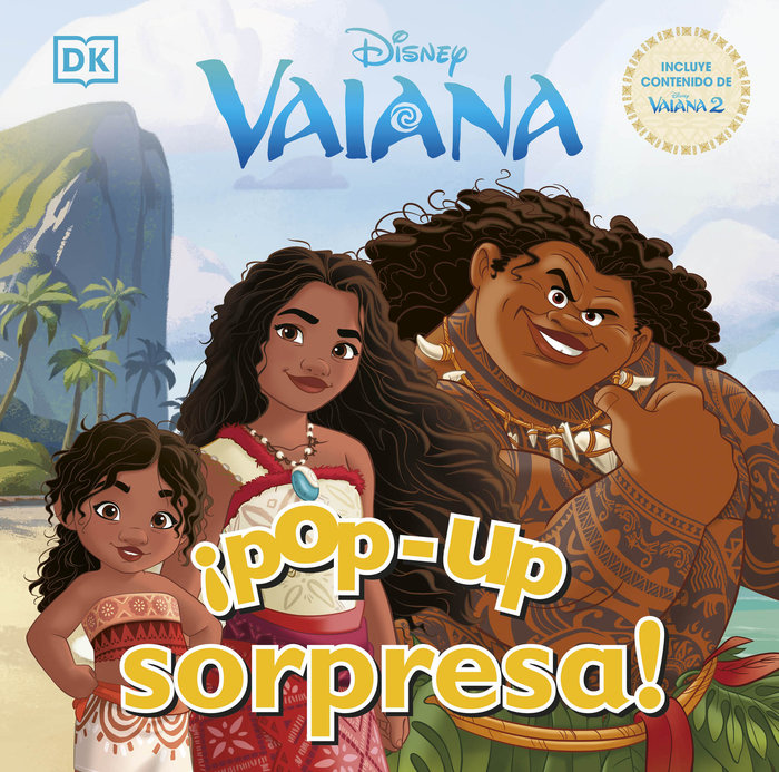 DISNEY VAIANA, de DK | portada del libro