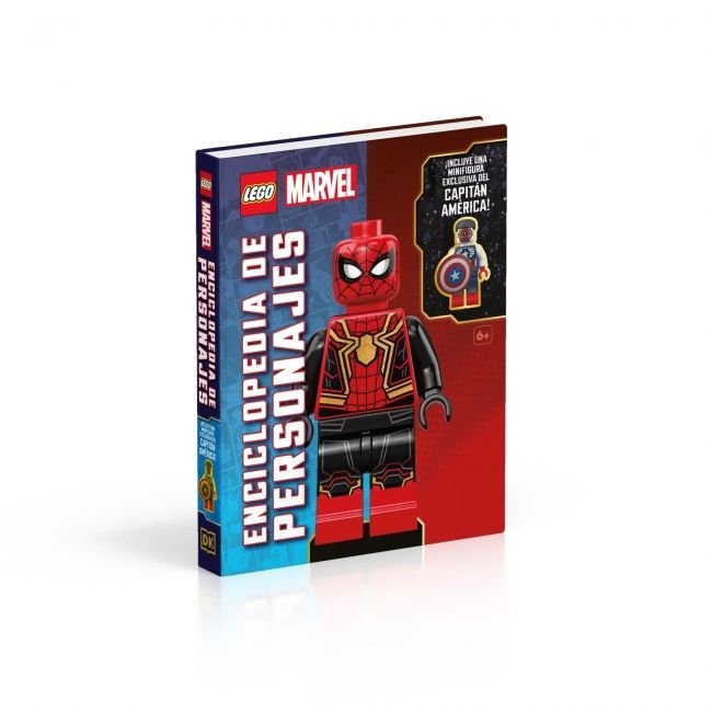 LEGO MARVEL ENCICLOPEDIA DE PERSONAJES, de DK | portada del libro