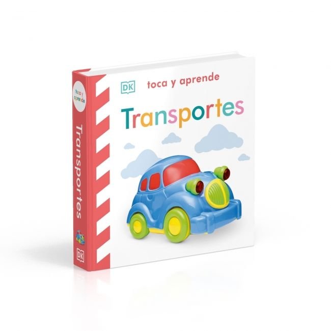TOCA Y APRENDE: TRANSPORTES, de DK | portada del libro