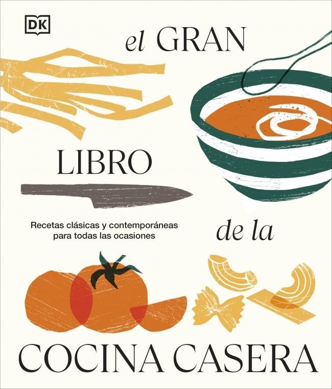 EL GRAN LIBRO DE LA COCINA CASERA, de DK | portada del libro