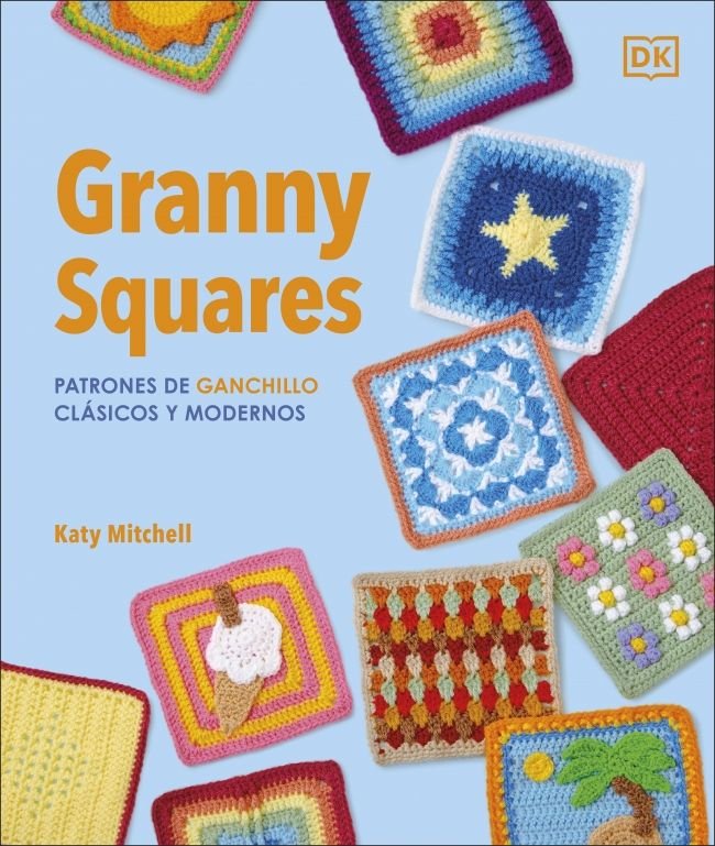 GRANNY SQUARES:PATRONES GANCHILLO CLASICOS Y MODERNOS, de MITCHELL, KATY | portada del libro