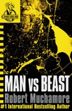 Man vs Beast, de ROBERT MUCHAMORE | portada del libro