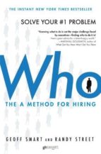 WHO, de GEOFF SMART | portada del libro