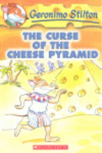 The curse of the cheese pyramid, de STILTON | portada del libro