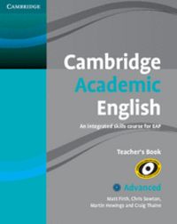 Cambridge Academic English C1 Advanced Teacher's Book, de FIRTH, MATT | portada del libro