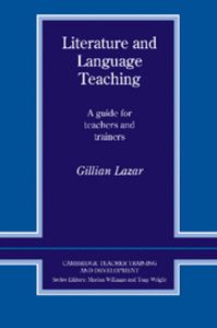 Literature and Language Teaching, de Lazar, Gillian | portada del libro