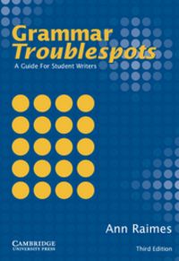 Grammar Troublespots 3rd Edition, de Raimes, Ann | portada del libro