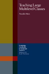 Teaching Large Multilevel Classes, de Hess, Natalie | portada del libro