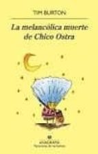 THE MELANCHOLY DEATH OF OYSTER BOY, de Tim Burton | portada del libro