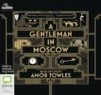 A GENTLEMAN IN MOSCOW, de Amor Towles | portada del libro