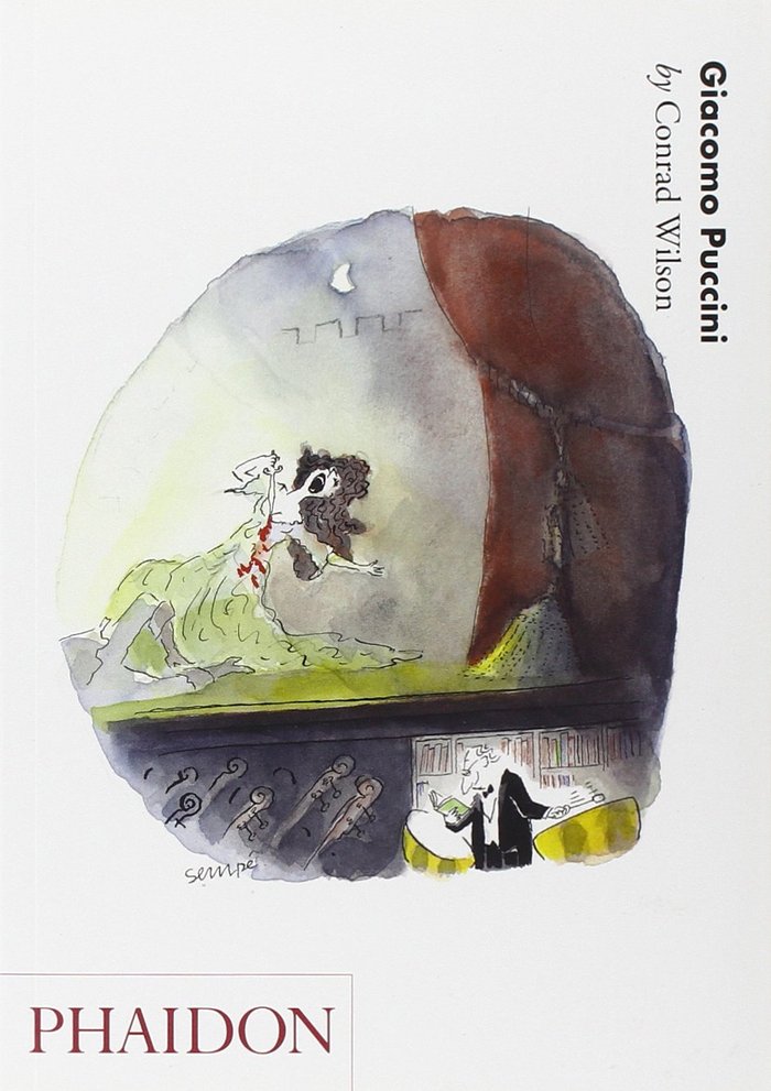 GIACOMO PUCCINI XX CENTURY COMPOSERS, de CONRAD WILSON | portada del libro