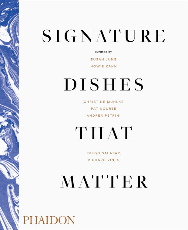 SIGNATURE DISHES THAT MATTER | portada del libro