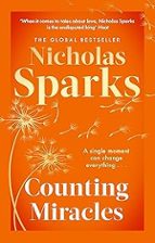 Counting Miracles, de Nicholas Sparks | portada del libro