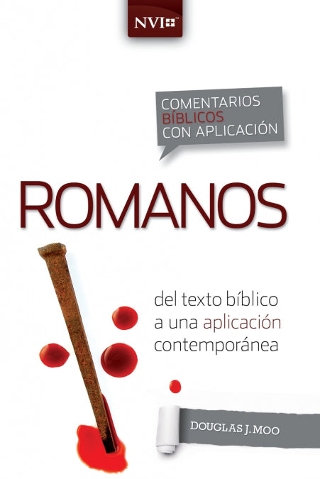 COMENTARIO BIBLICO CON APLICACION NVI ROMANOS, de DOUGLAS J MOO | portada del libro