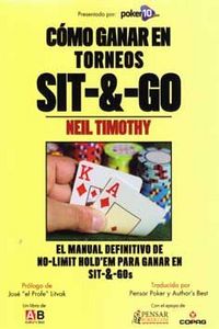Cómo ganar torneos en sit-&-go, de TIMOTHY | portada del libro