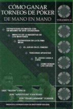 COMO GANAR TORNEOS DE POKER VOL.II, de ERIC LYNCH | portada del libro